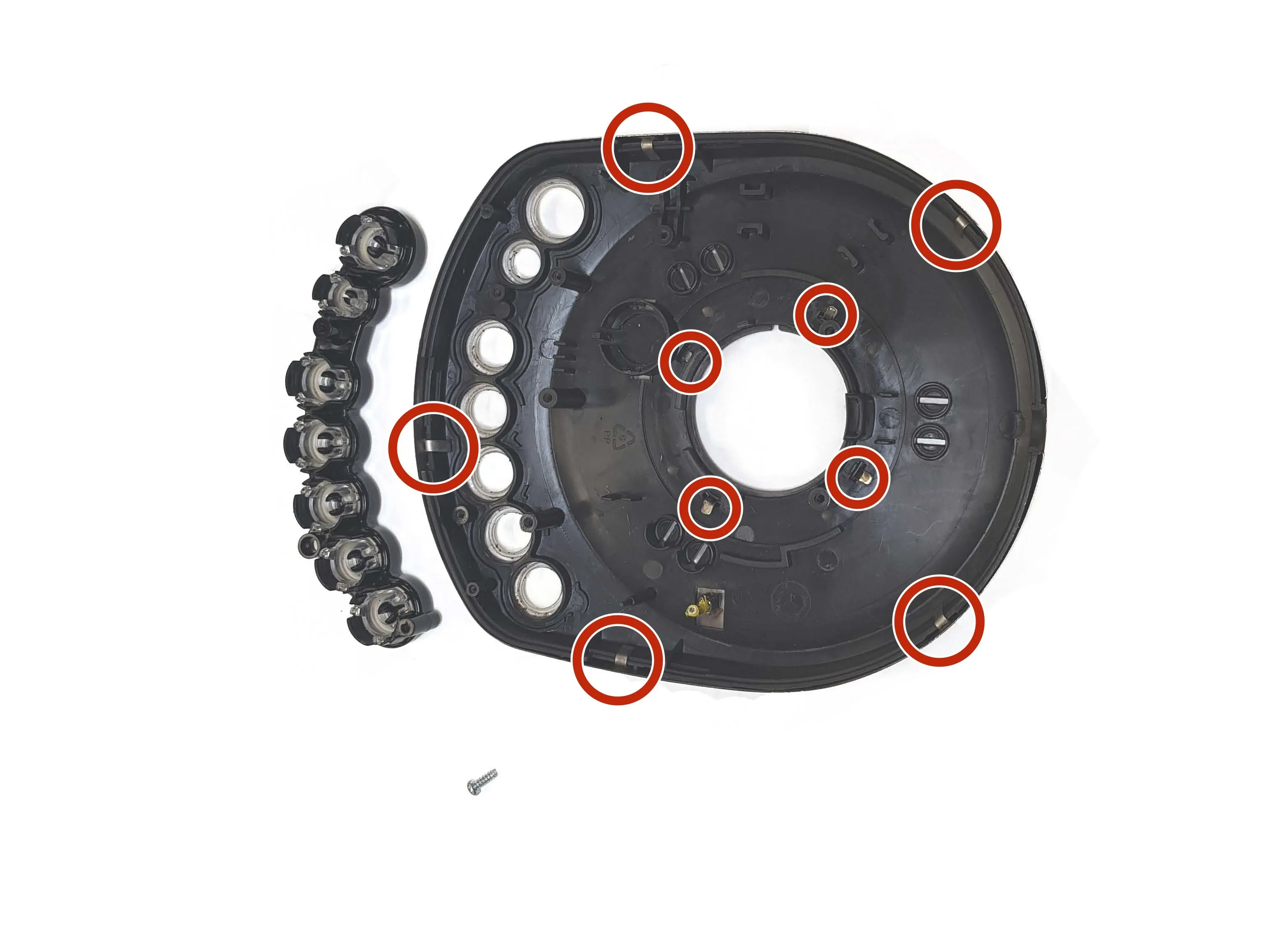 Разбор чайника Breville Smart Kettle BKE825: шаг 14, изображение 1 из 3