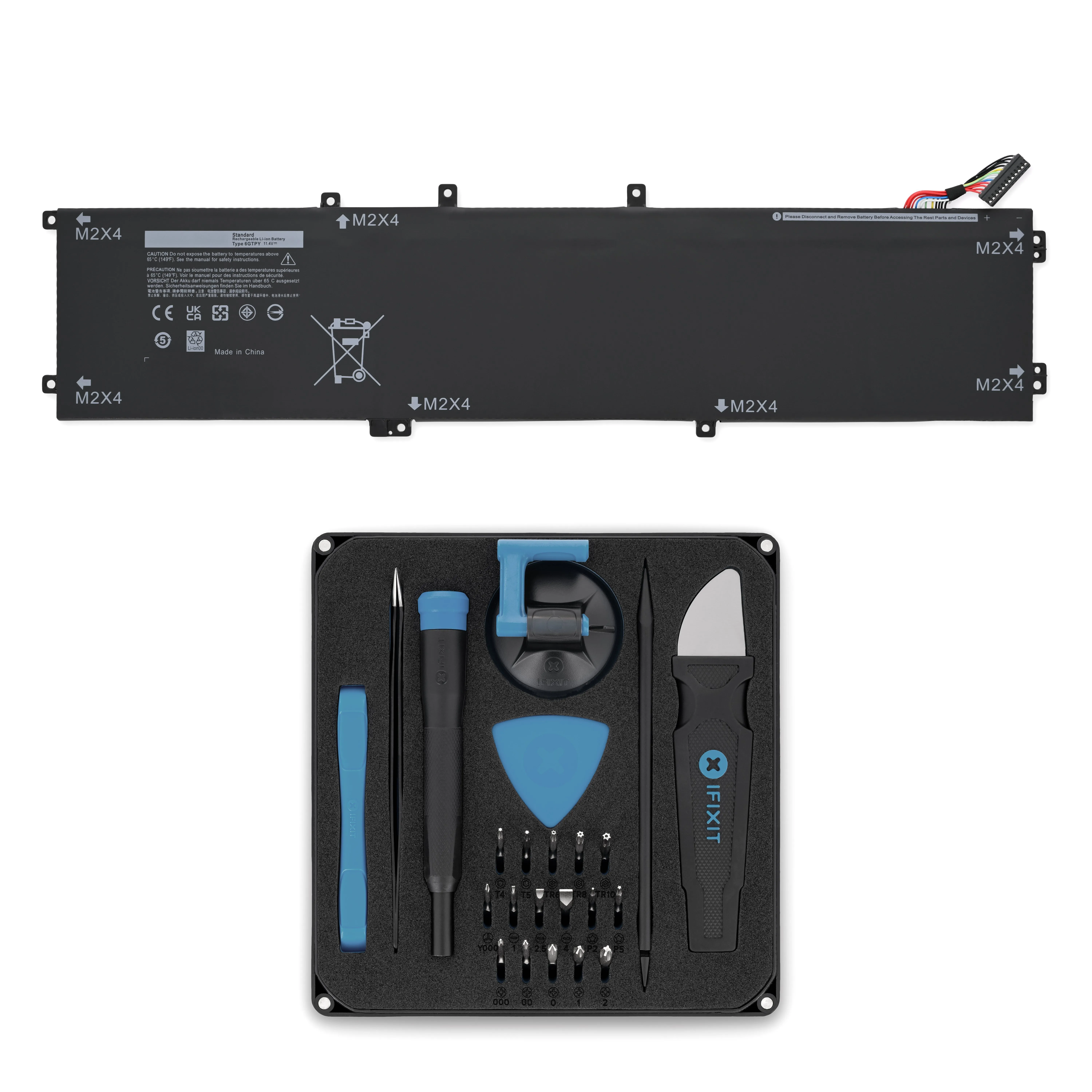 Аккумулятор Dell 6GTPY 91 Wh