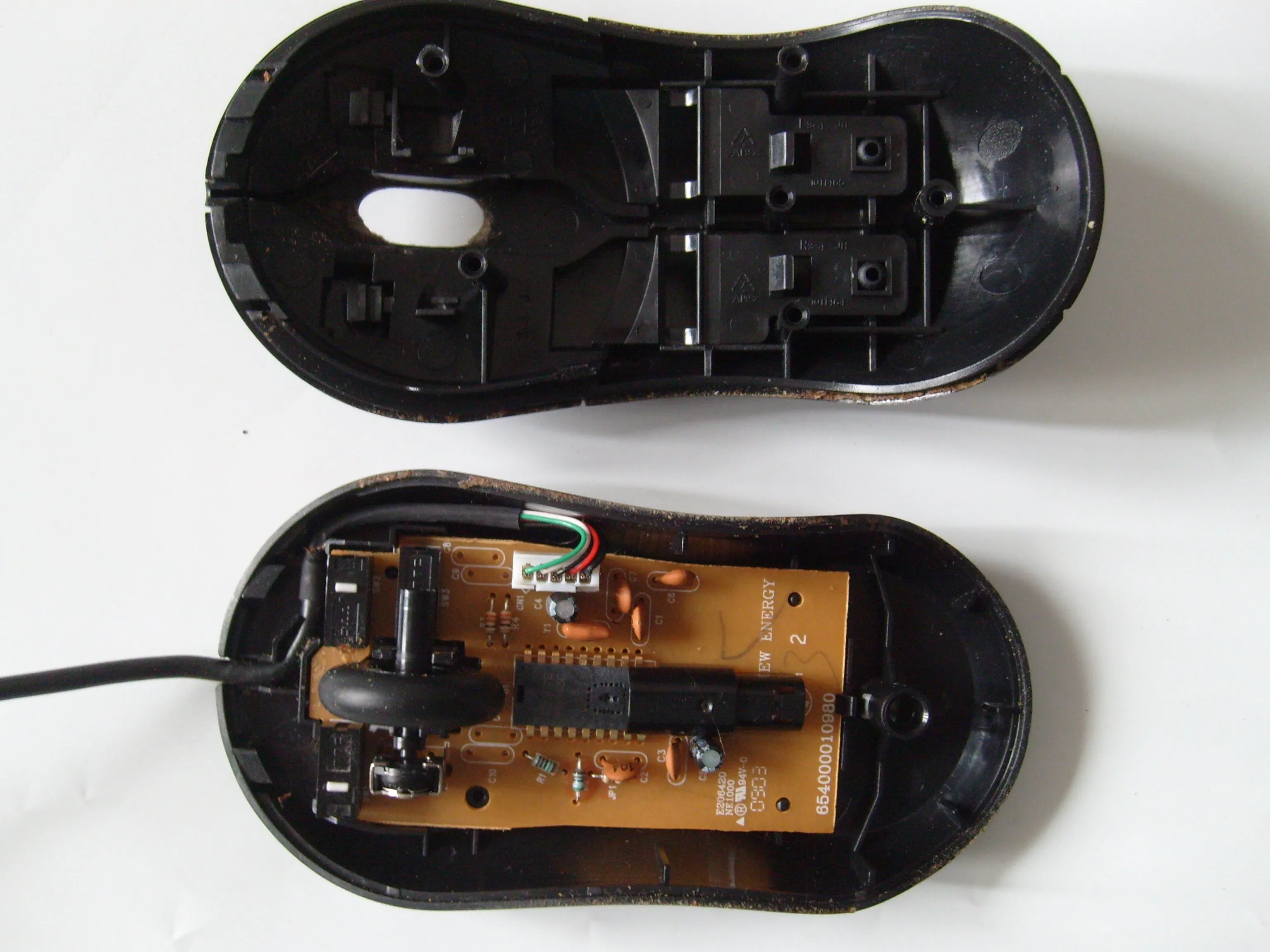 Разбор мыши Dell MOC5UO и M0C5U0: шаг 5, изображение 1 из 1