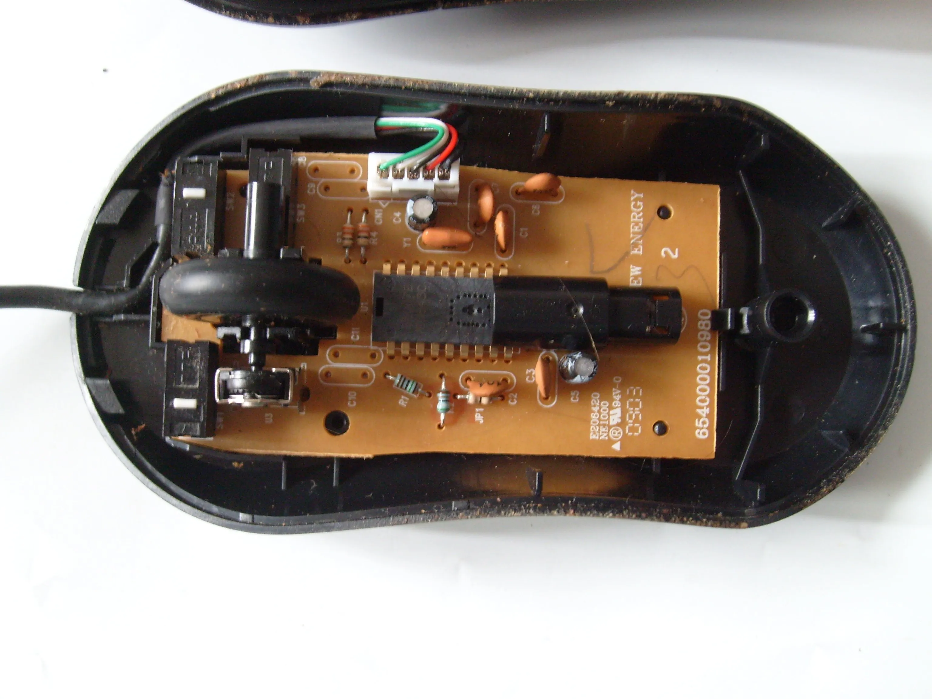 Разборка мыши Dell MOC5UO и M0C5U0: шаг 6, изображение 1 из 1