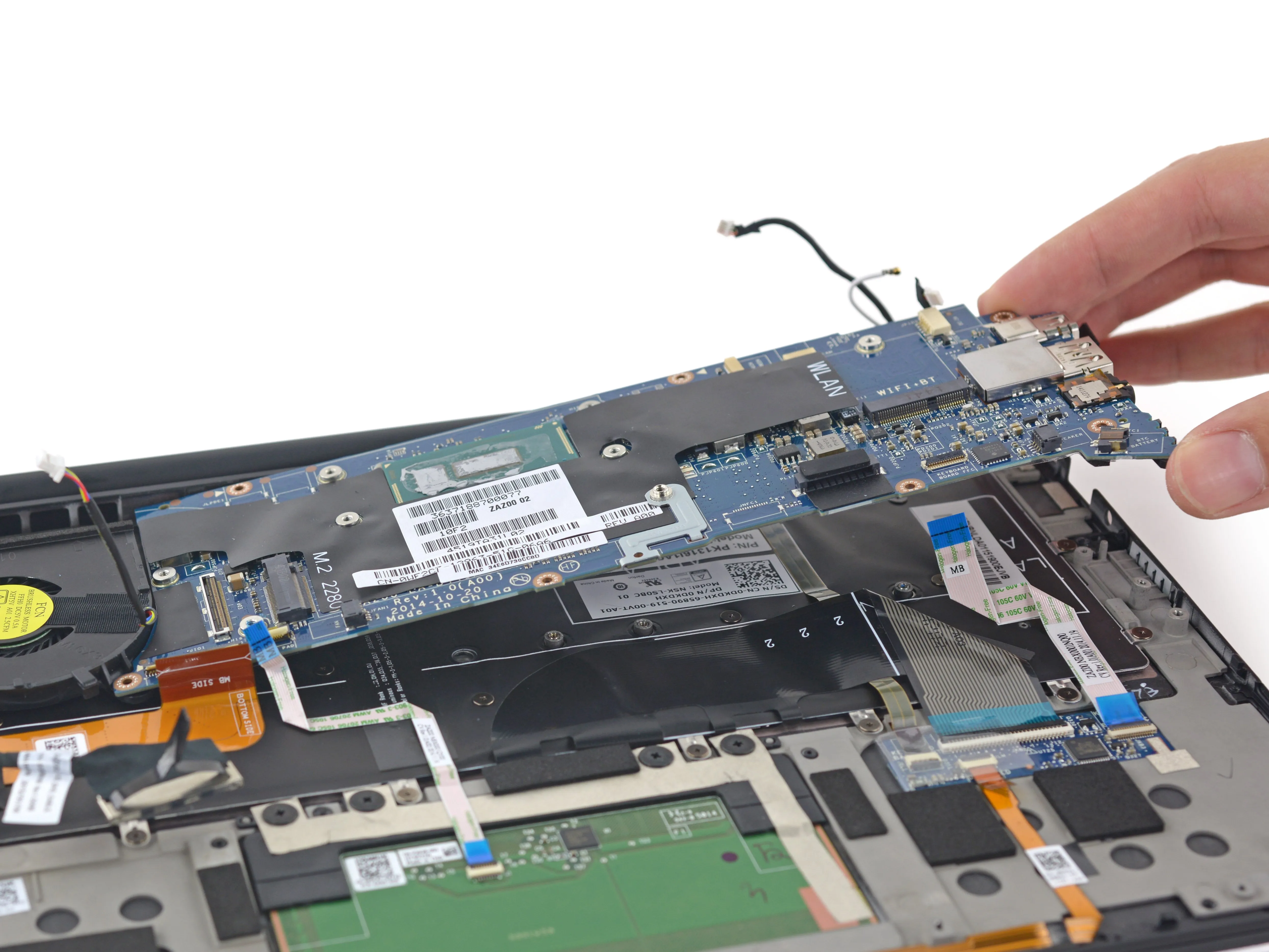 Разборка Dell XPS 13: шаг 13, изображение 2 из 2