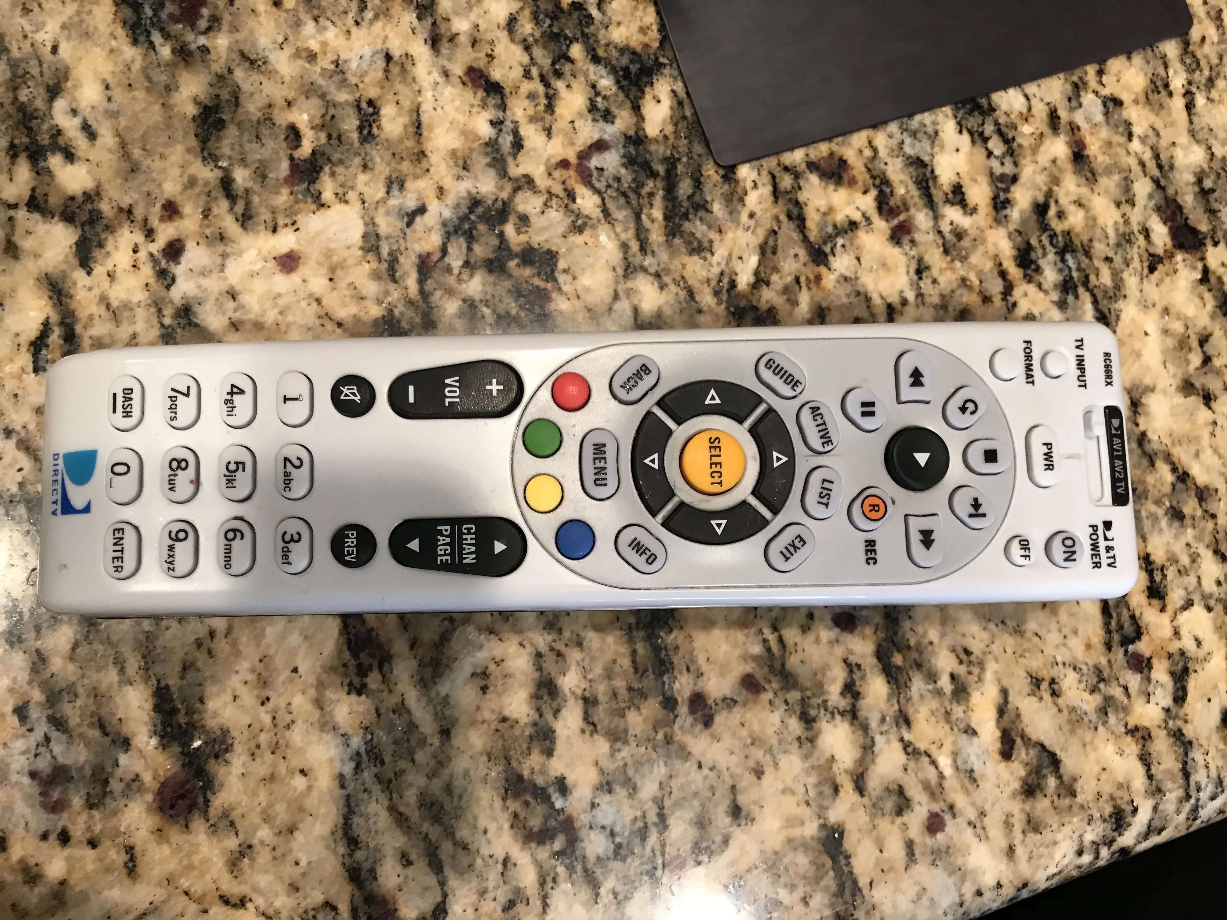 Разборка пульта Directv