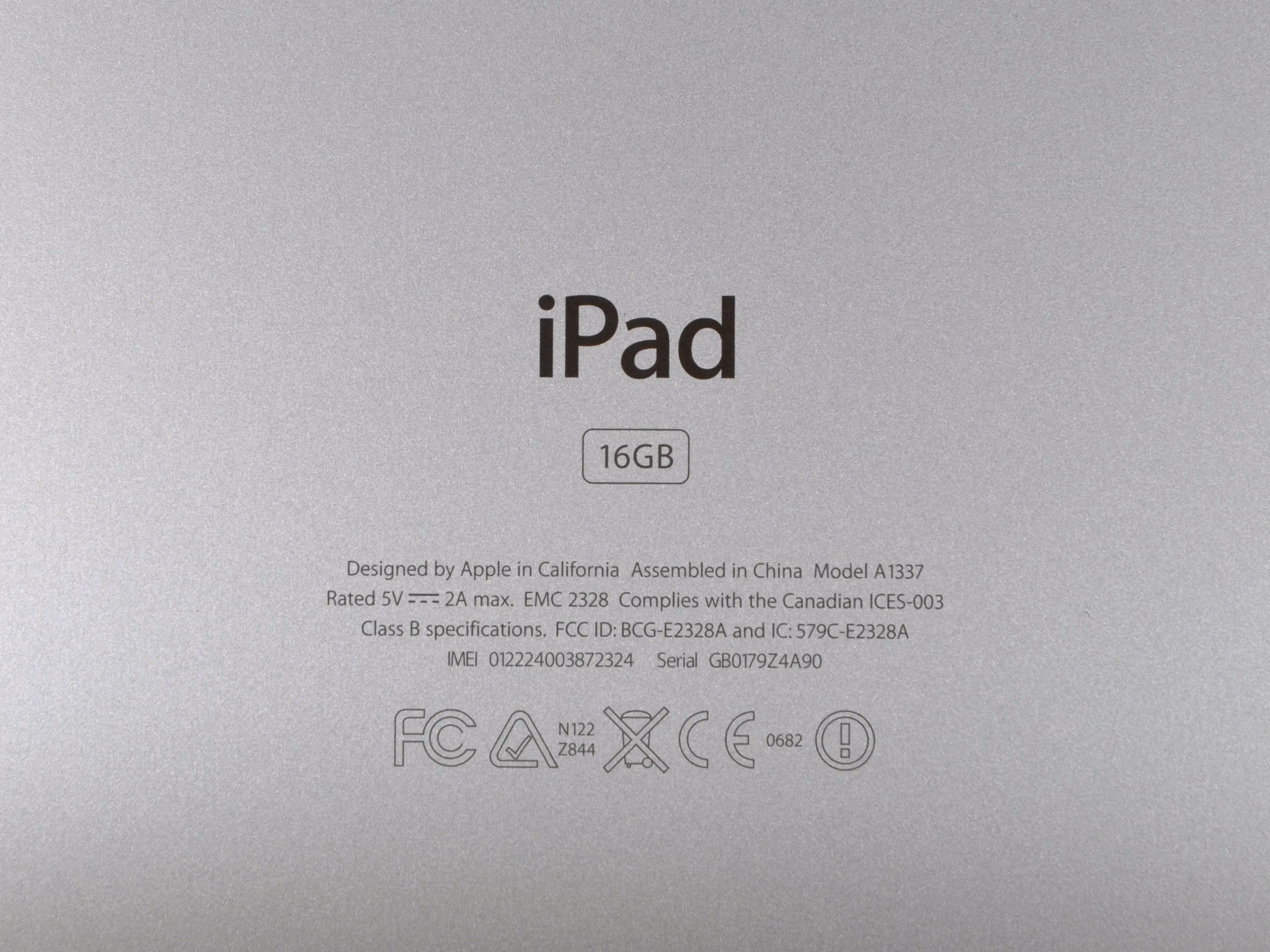 Разборка iPad 3G: шаг 2, изображение 1 из 1