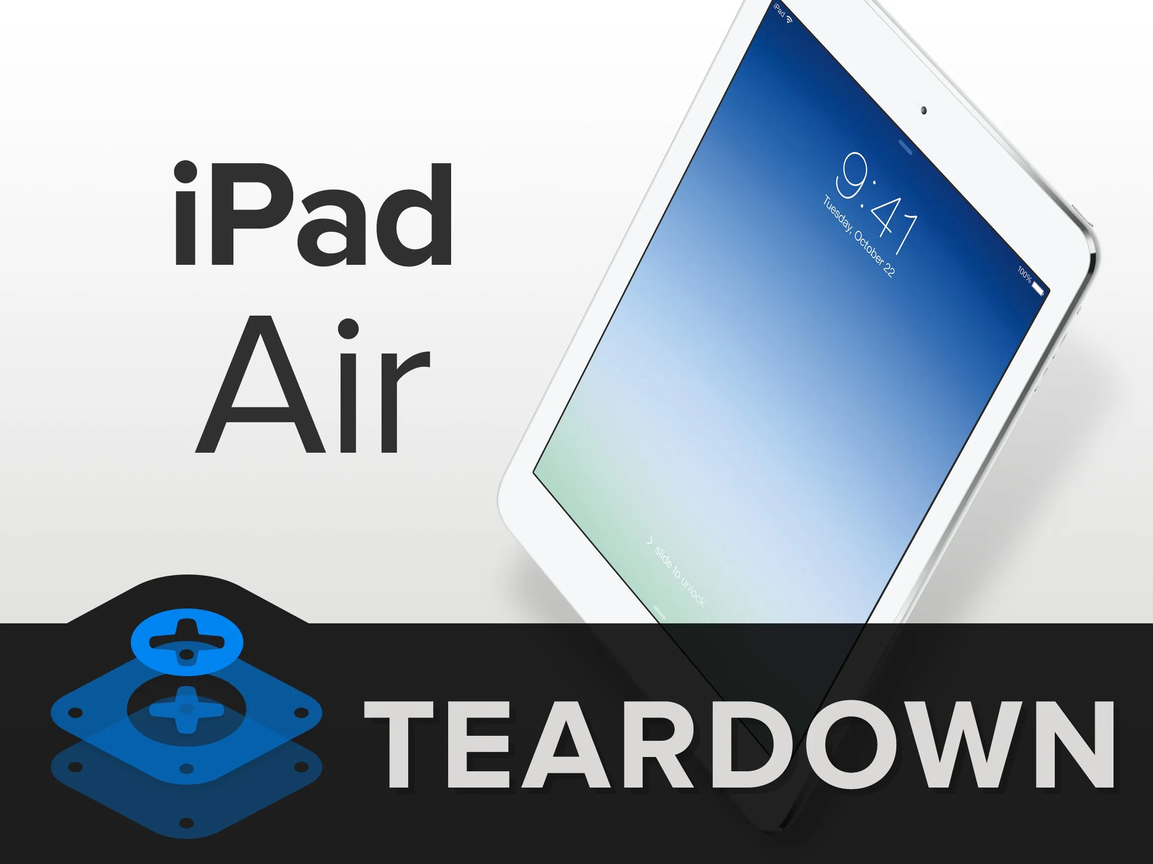 Разборка iPad Air LTE, Разборка iPad Air LTE: шаг 1, изображение 1 из 2