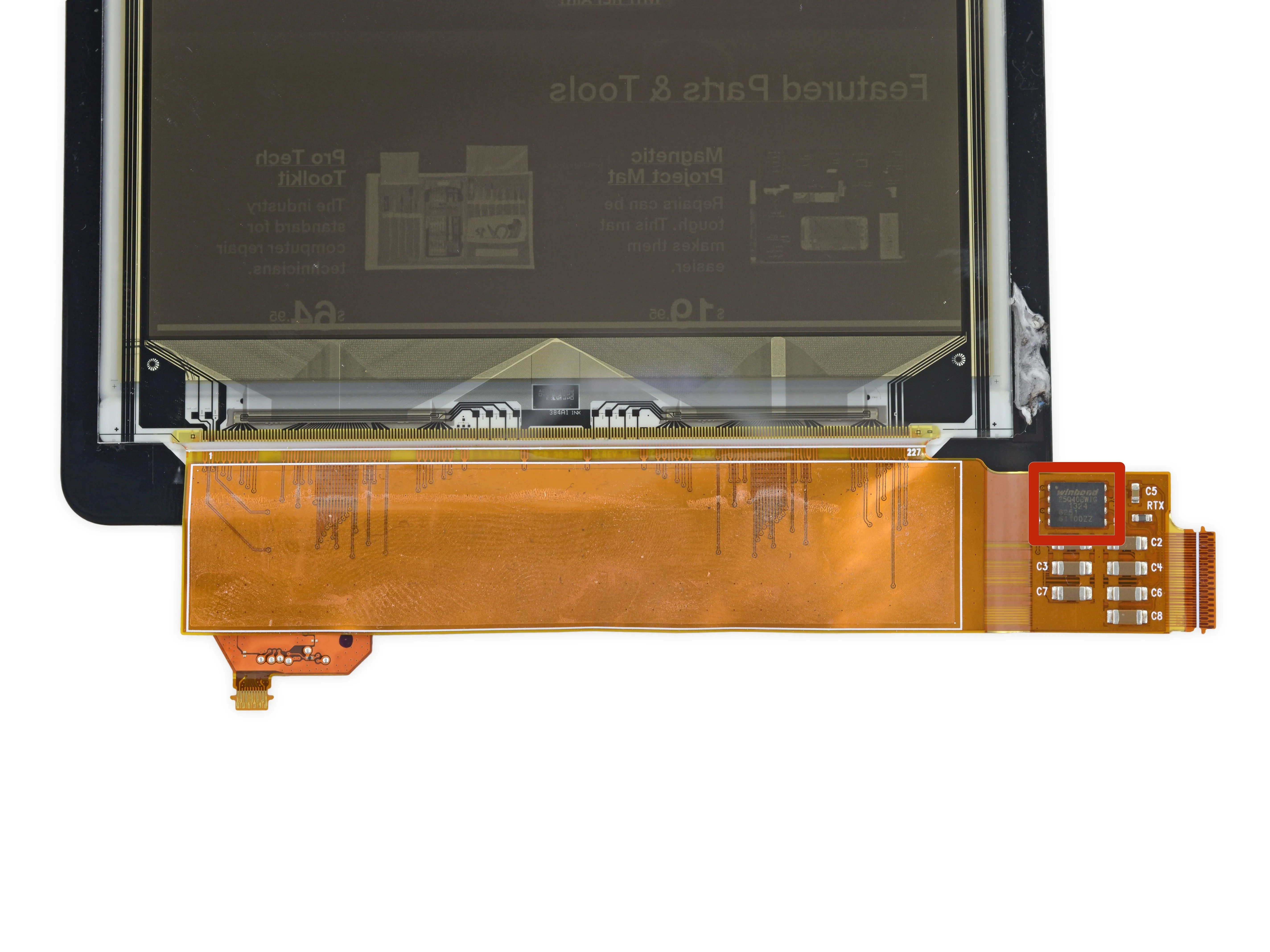 Kindle Voyage Teardown: шаг 13, изображение 1 из 2