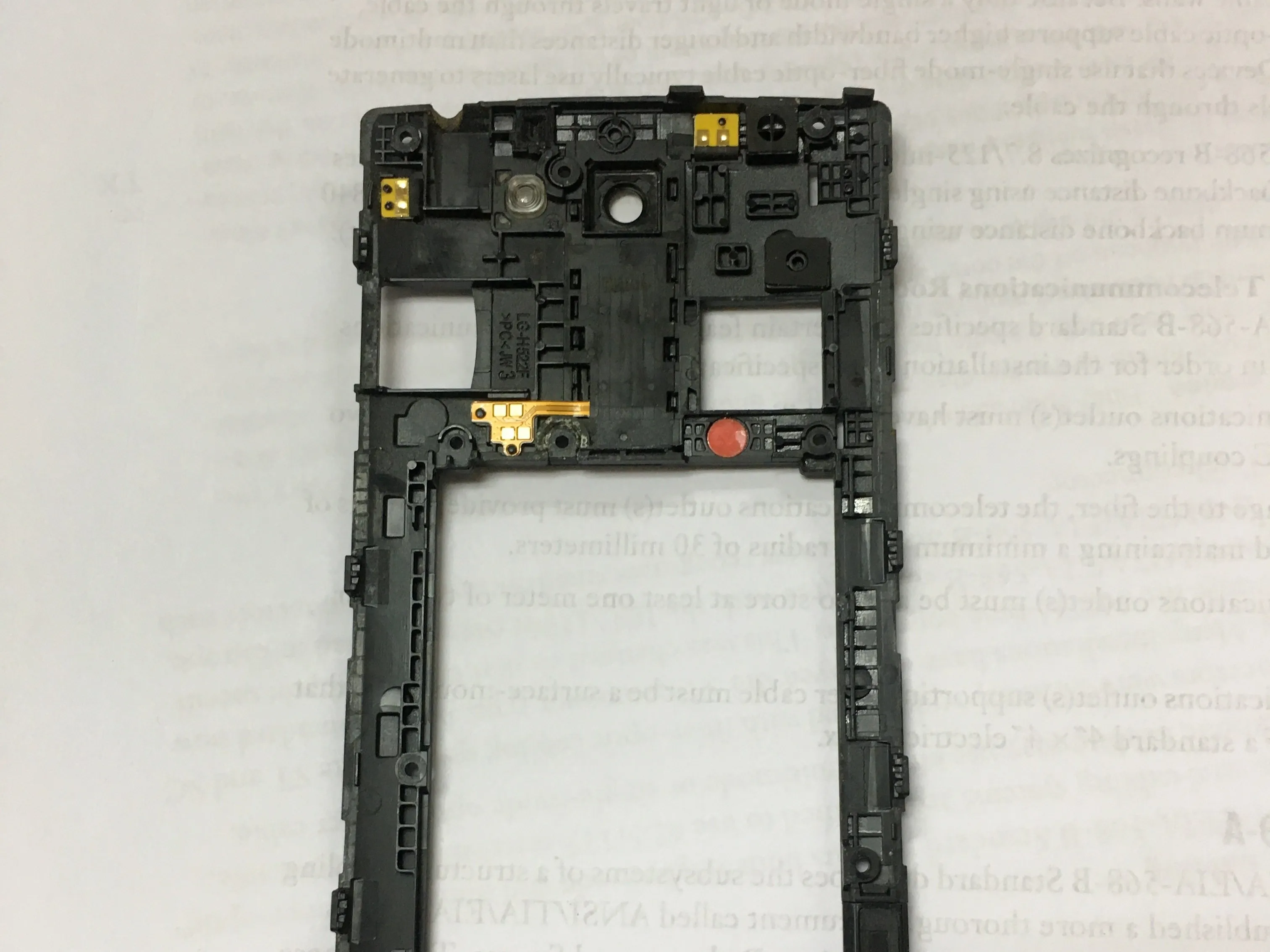 Разборка LG Y90: шаг 12, изображение 1 из 2