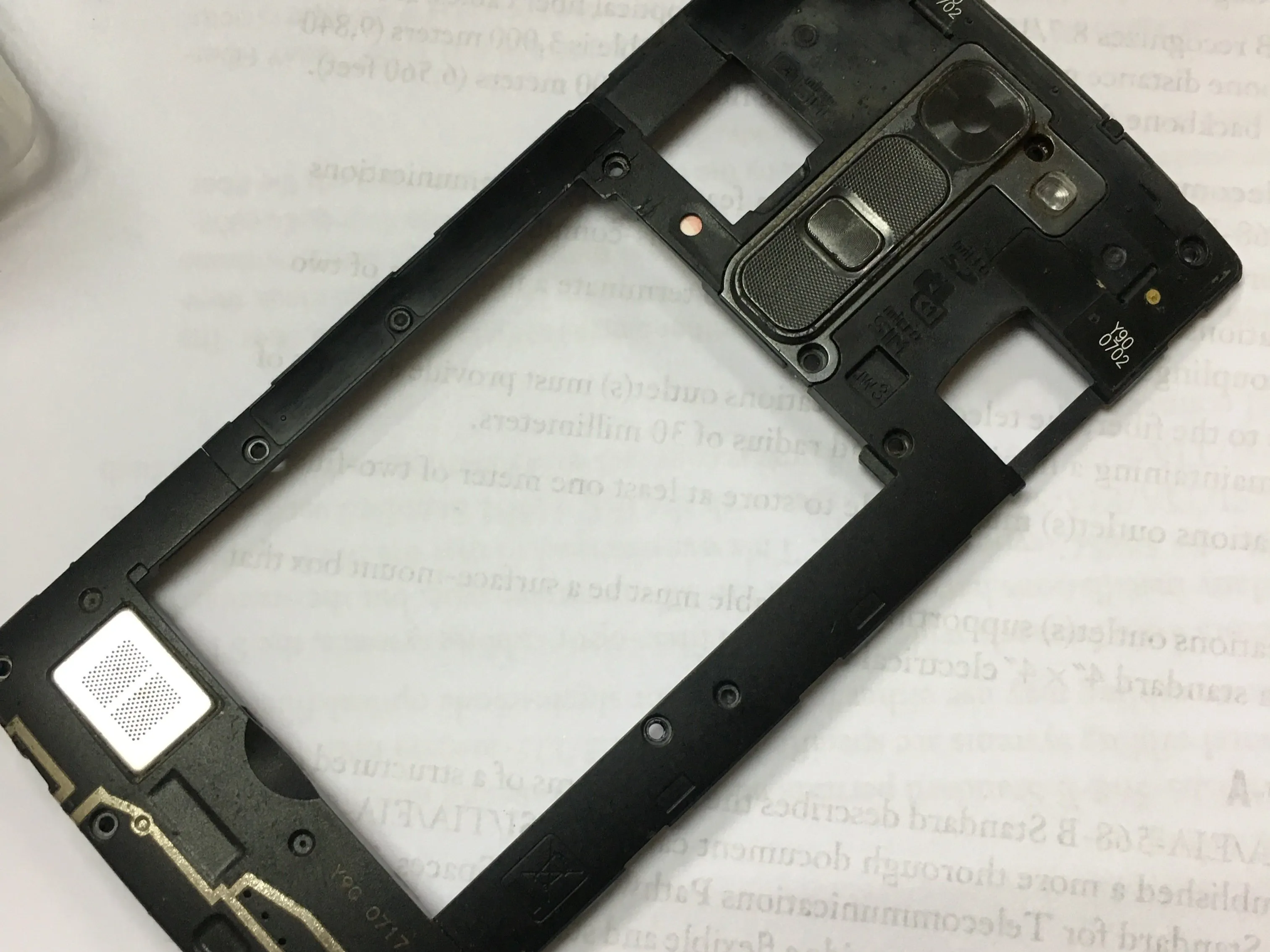 Разборка LG Y90: шаг 13, изображение 1 из 1