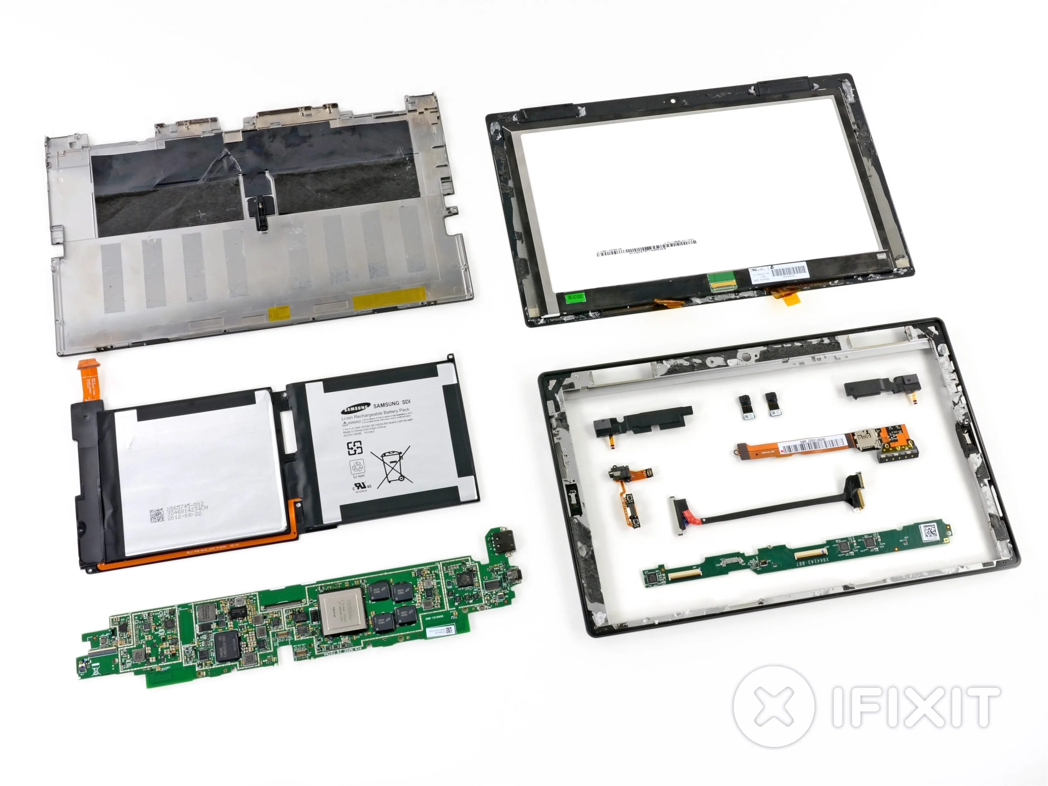 Разборка Microsoft Surface