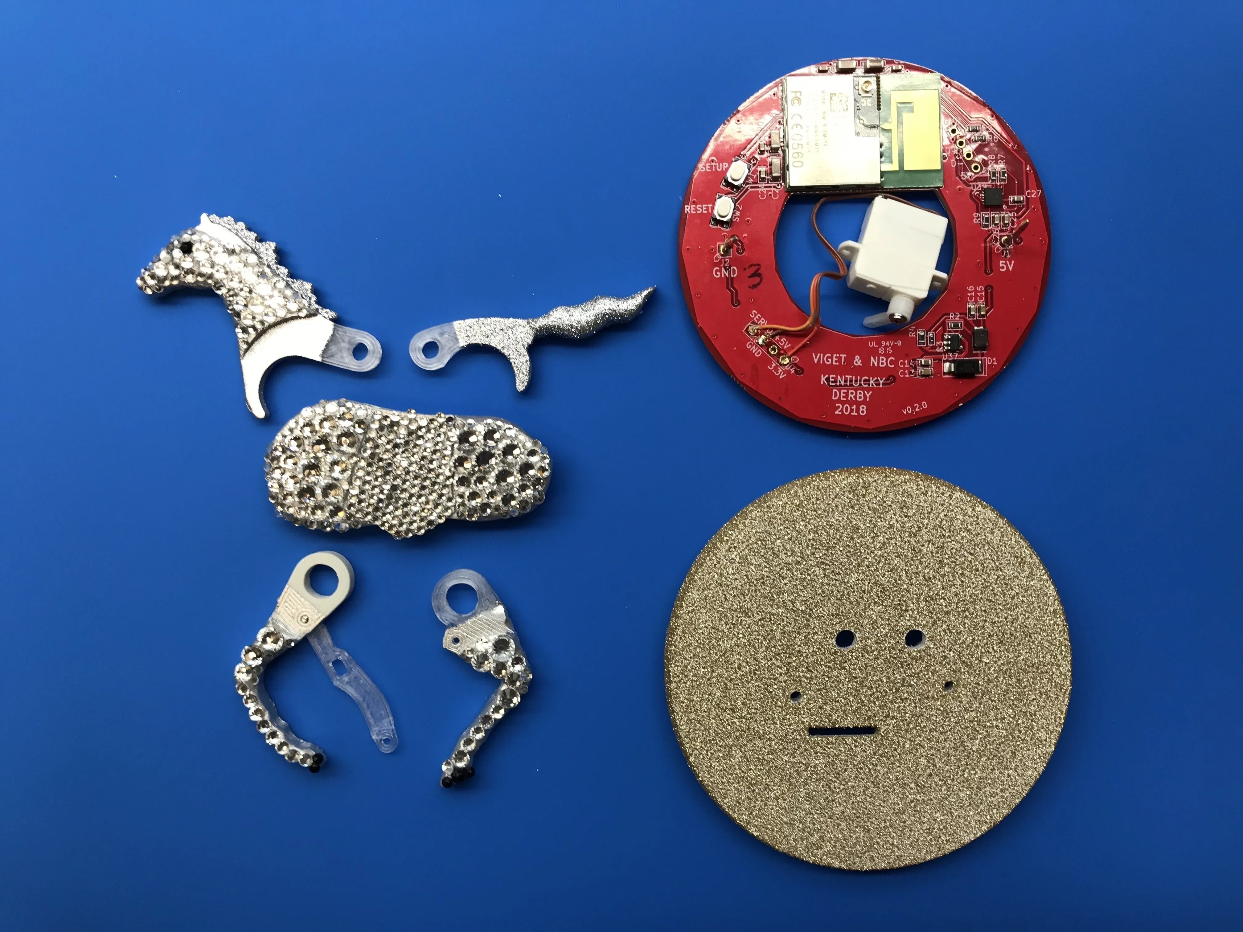 Разборка NBC Kentucky Derby Brooch