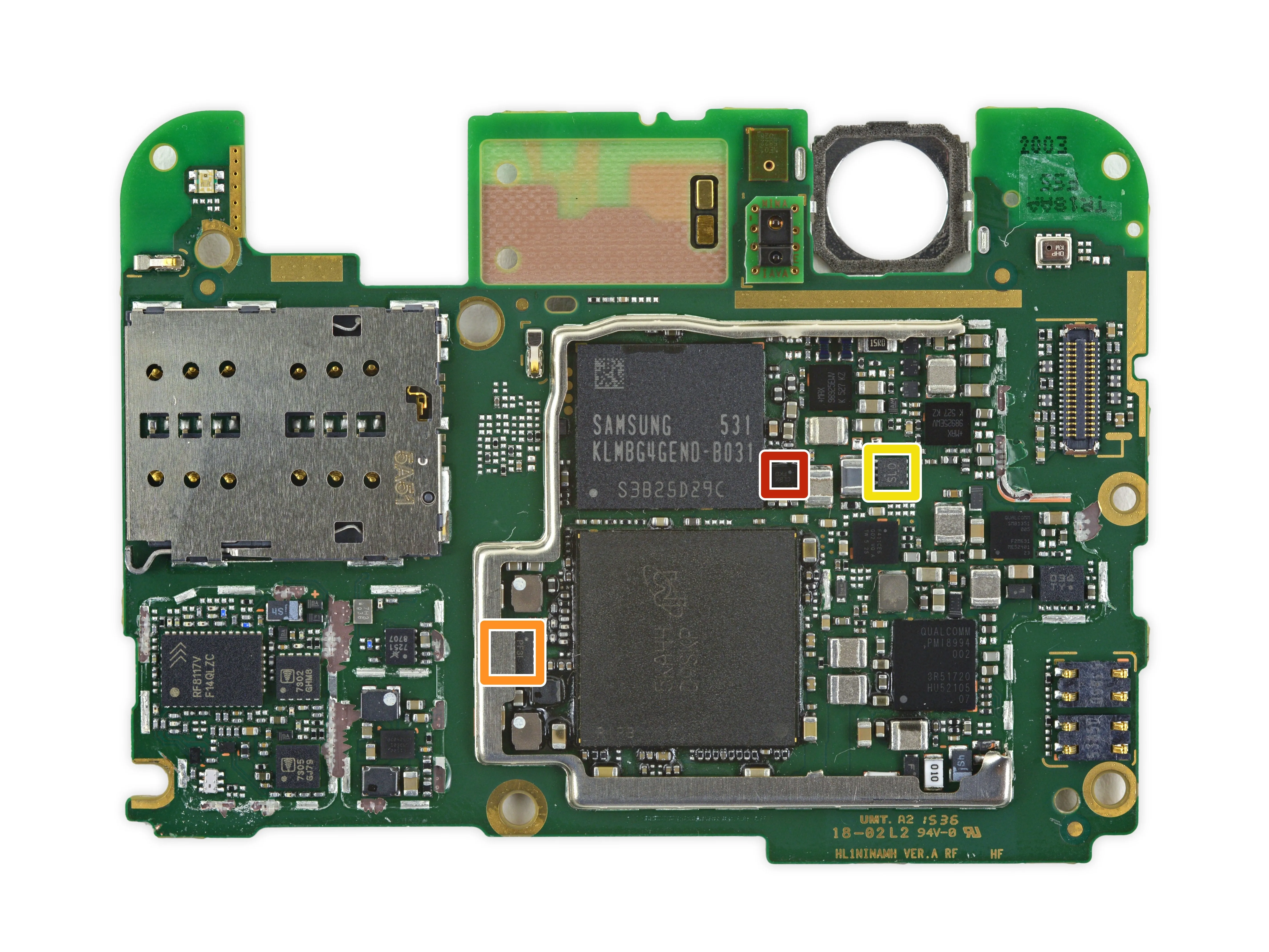 Разборка Nexus 6P: шаг 16, изображение 1 из 2