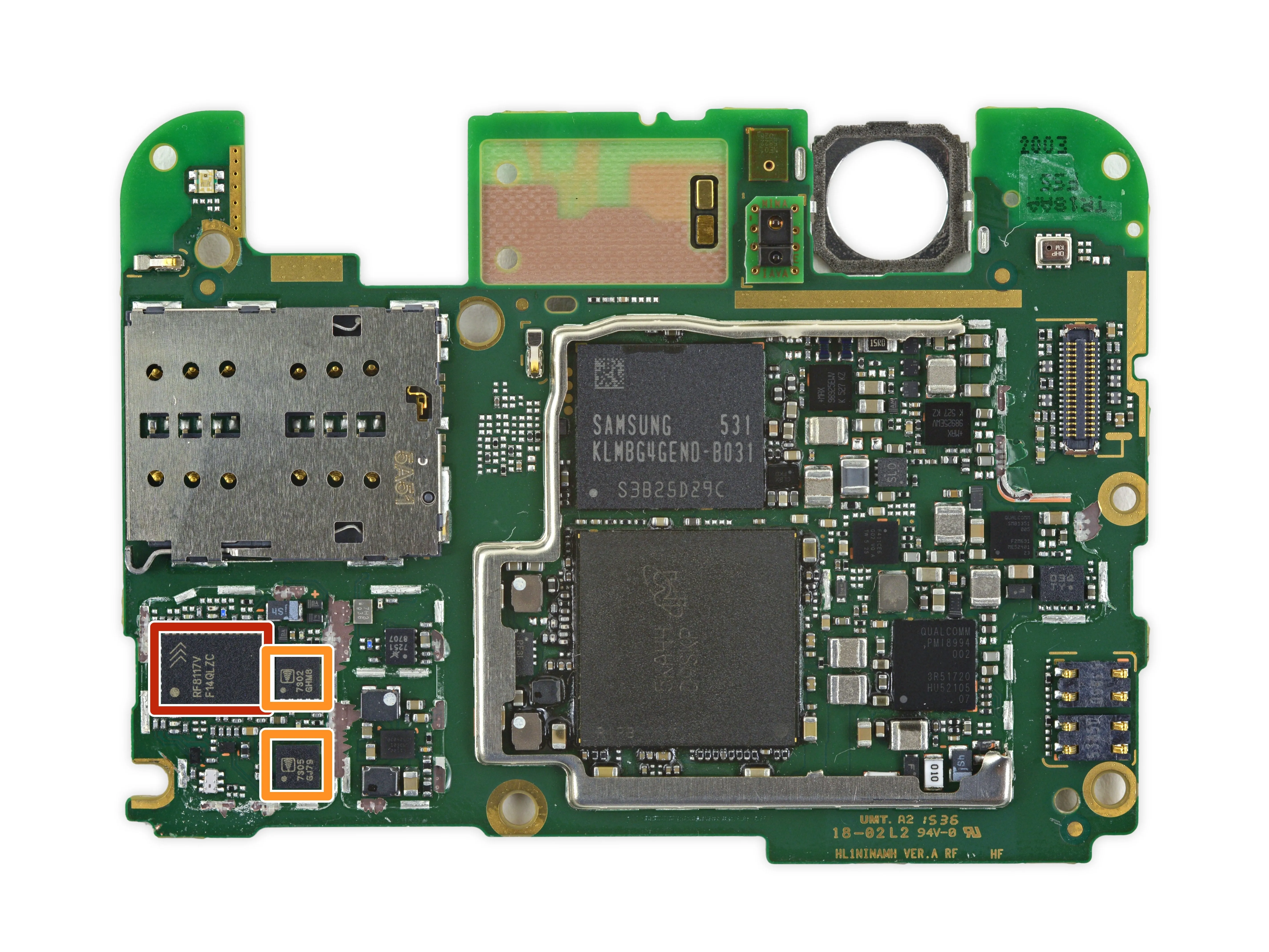 Разборка Nexus 6P: шаг 17, изображение 1 из 2