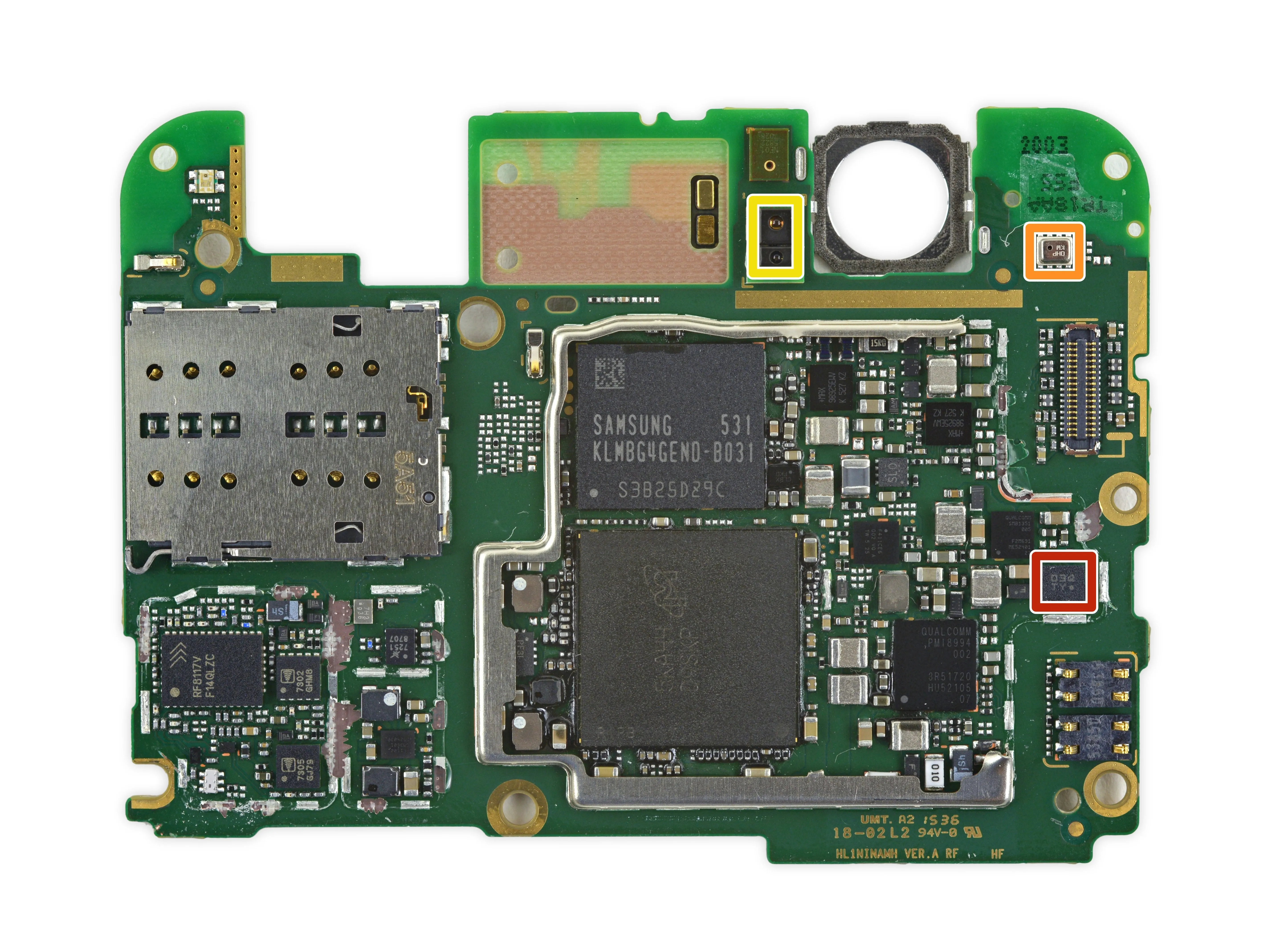 Разборка Nexus 6P: шаг 18, изображение 1 из 2