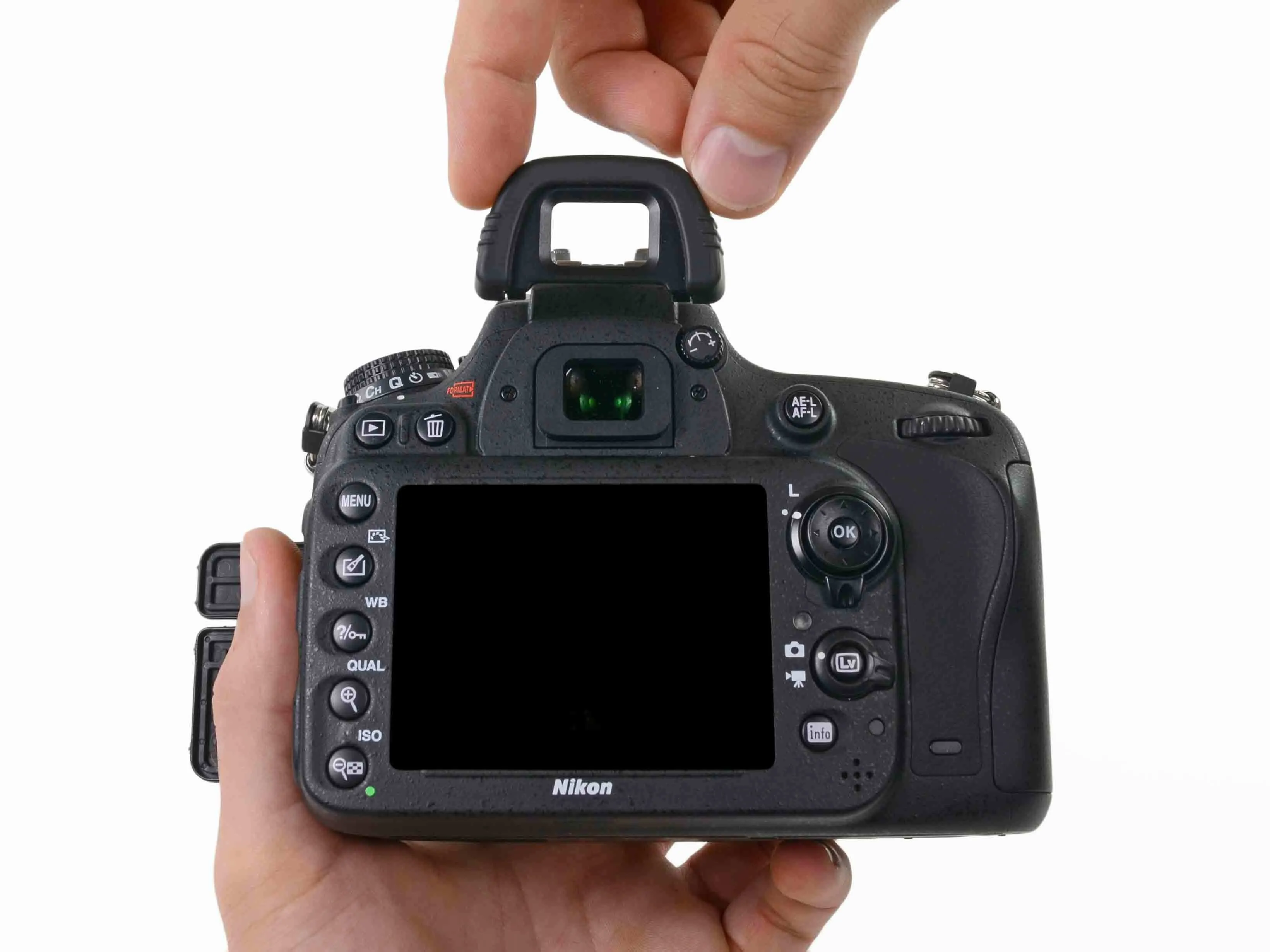 Разбор Nikon D600: шаг 7, изображение 2 из 3
