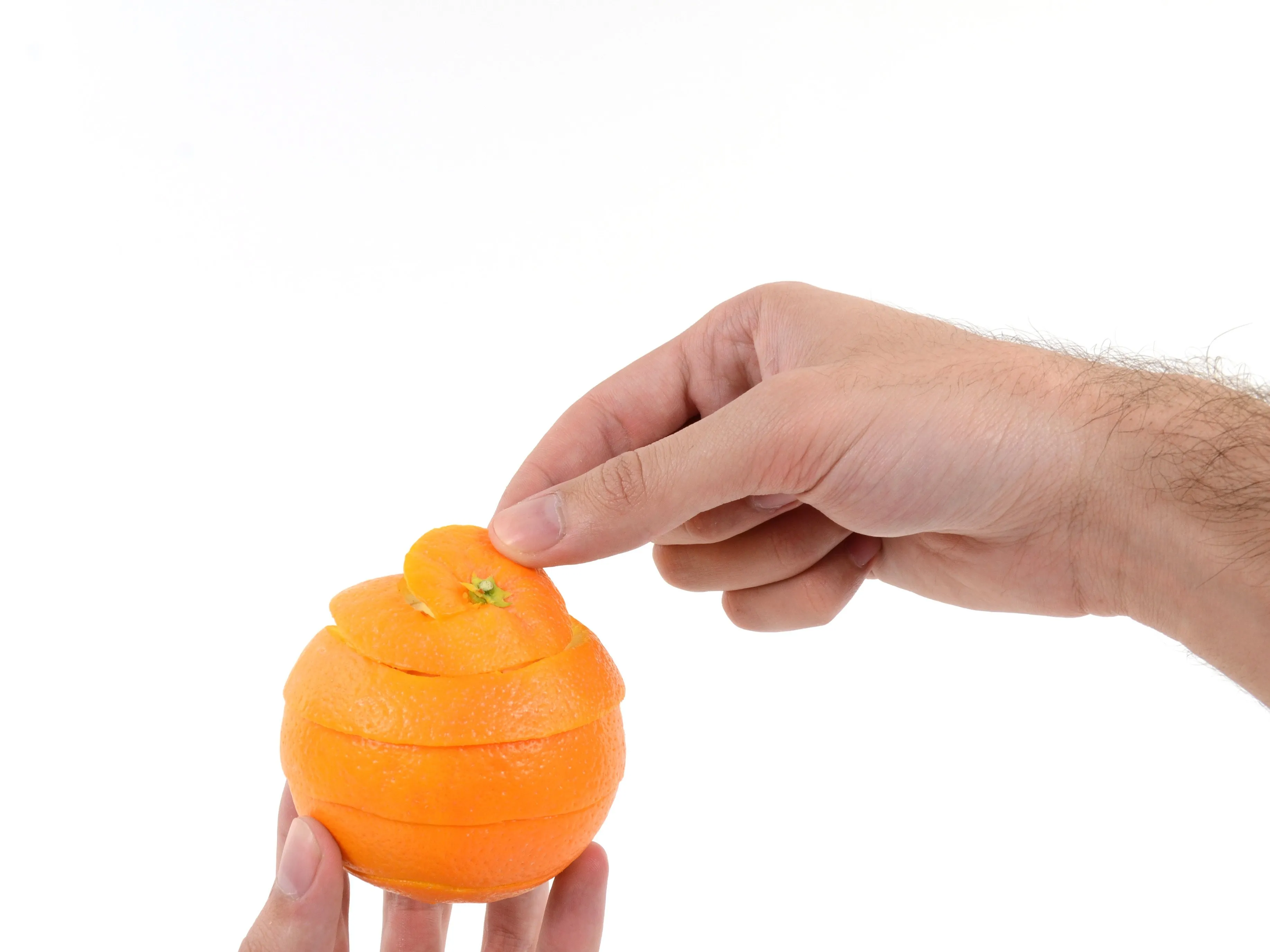 Разборка апельсина: шаг 11, изображение 1 из 3