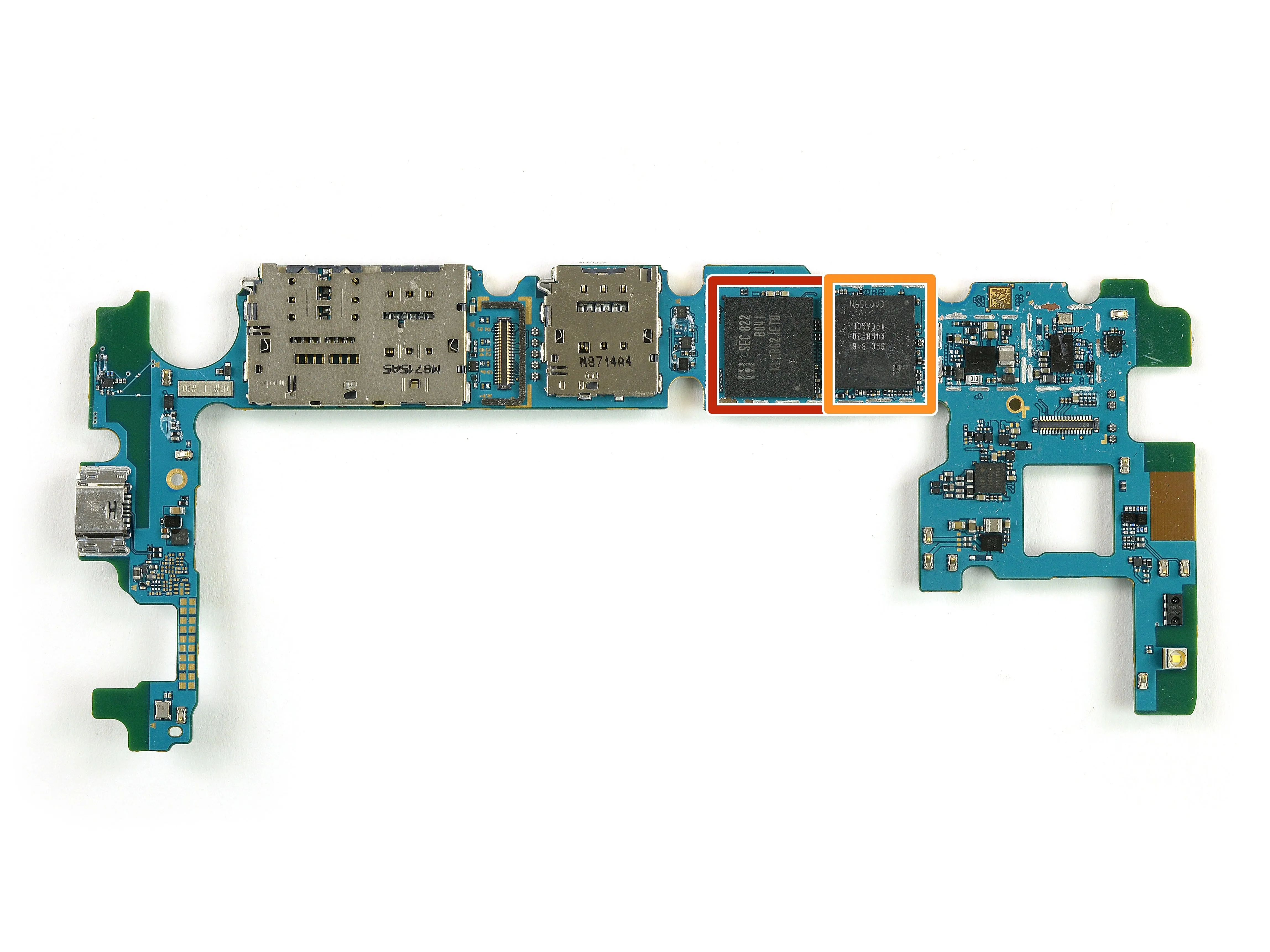 Разборка Samsung Galaxy J6: шаг 8, изображение 1 из 2