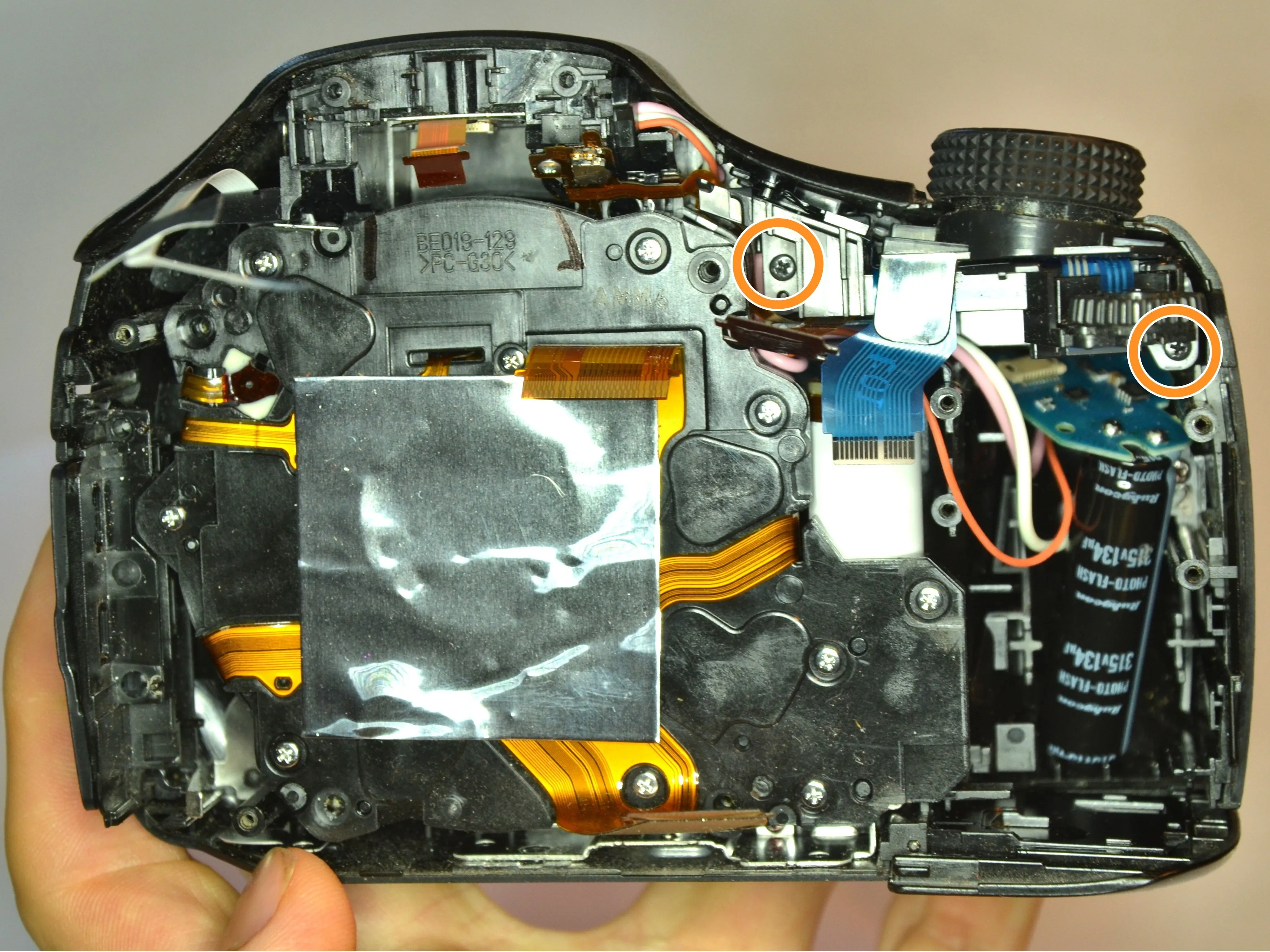 Sony Cyber-shot DSC-HX400V Teardown, панель кнопок: шаг 13, изображение 1 из 3