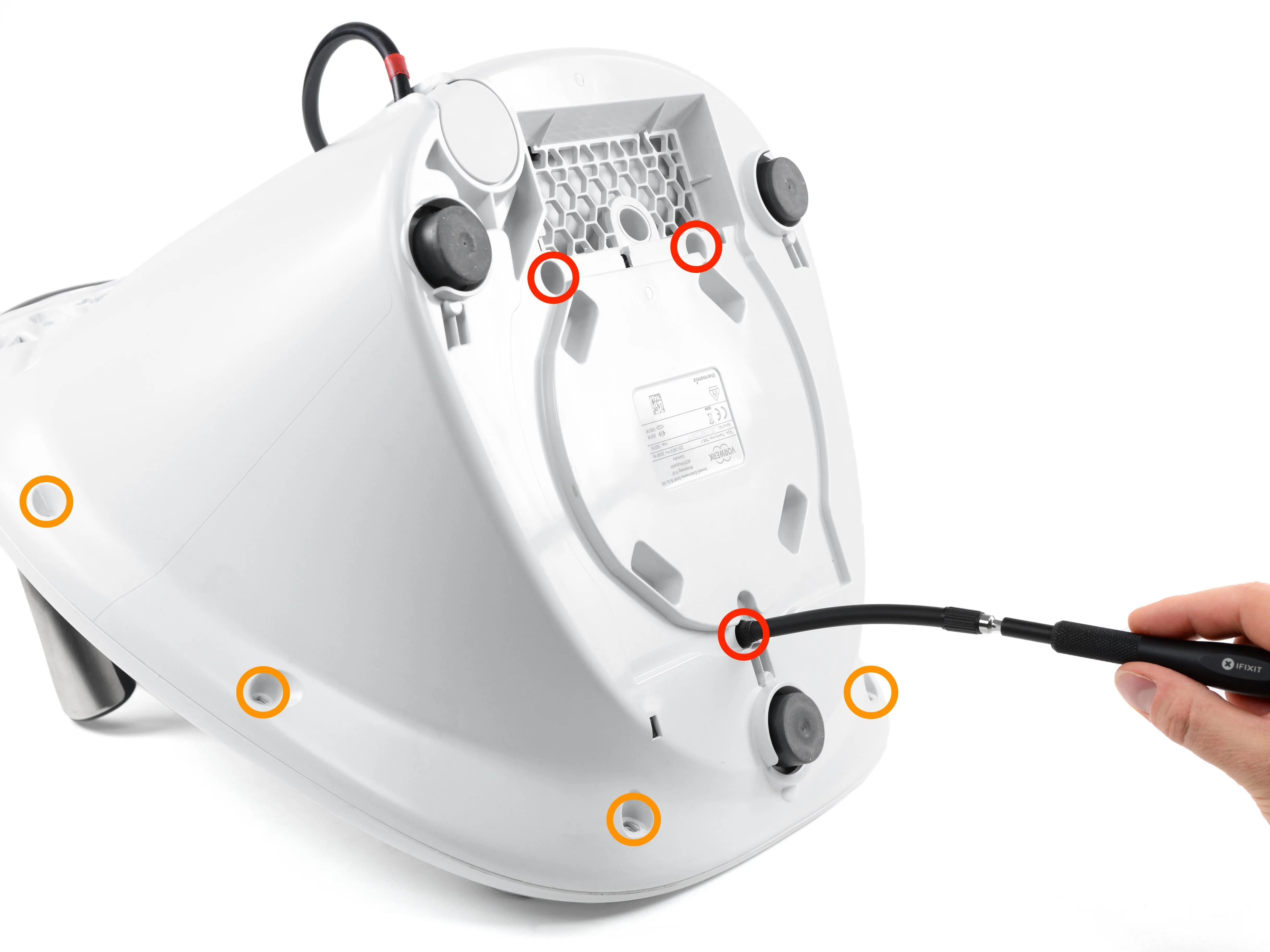 Разборка Thermomix TM5: шаг 4, изображение 1 из 3